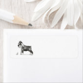 MINIATURE SCHNAUZER ETIKET (Insitu)