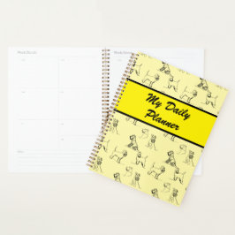 Miniature Schnauzer Geel Planner