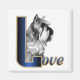 Miniature Schnauzer Gifts Magneet