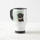 Miniature Schnauzer Gifts Reisbeker (Voorkant links)