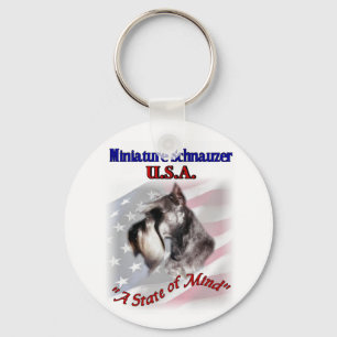 Miniature Schnauzer Gifts Sleutelhanger