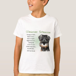 Miniature Schnauzer Gifts T-shirt