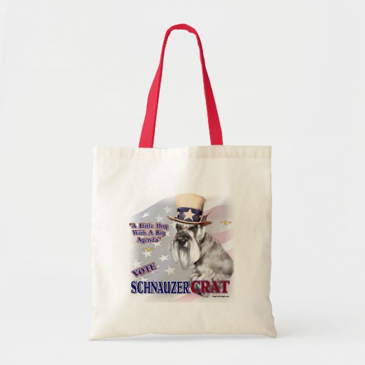 Miniature Schnauzer Gifts Tote Bag (Voorkant)