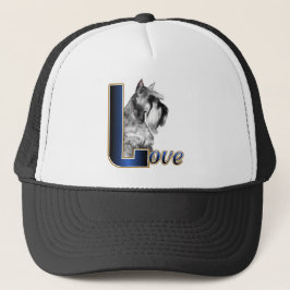Miniature Schnauzer Gifts Trucker Pet