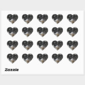 Miniature Schnauzer Hart Sticker (Vel)