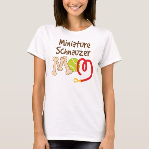 Miniature Schnauzer Hondenras Mam Gift T-shirt