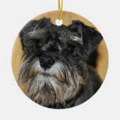 Miniature Schnauzer Keramisch Ornament (Voorkant)
