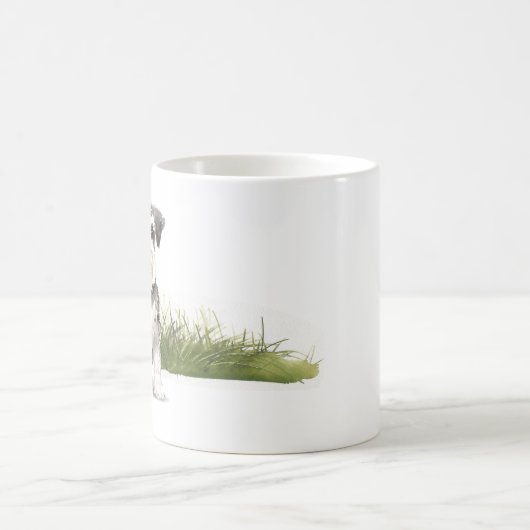 Miniature Schnauzer Koffiemok (Center)