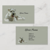 Miniature Schnauzer Lover Visitekaartje (Voorkant / Achterkant)