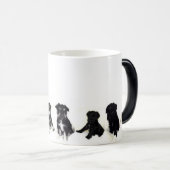 Miniature Schnauzer Mok (Voorkant rechts)