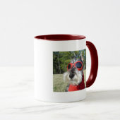 Miniature Schnauzer Mok (Voorkant rechts)