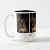 Miniature Schnauzer Mok (Links)