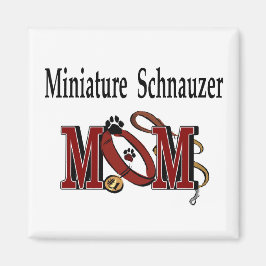 Miniature Schnauzer MOM Gifts Magneet