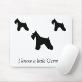 Miniature Schnauzer Mousepad Muismat (Met muis)