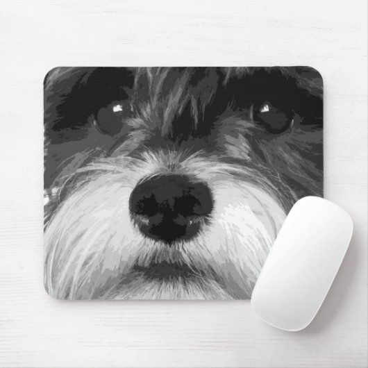 Miniature Schnauzer Muismat (Met muis)