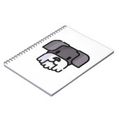 Miniature Schnauzer Notitieboek (Linkerzijde)