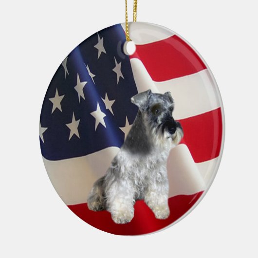 Miniature Schnauzer Ornament (Links)