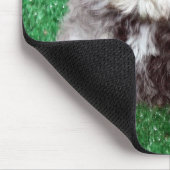 Miniature Schnauzer Puppy Mousepad Muismat (Hoek)