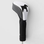 Miniature_Schnauzer silo Golfheadcover (Schuin)