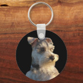Miniature Schnauzer Sleutelhanger (Voorkant)