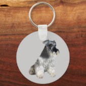 Miniature Schnauzer Sleutelhanger (Voorkant)