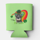 Miniature Schnauzer St Patricks Blikjeskoeler (Achterkant)