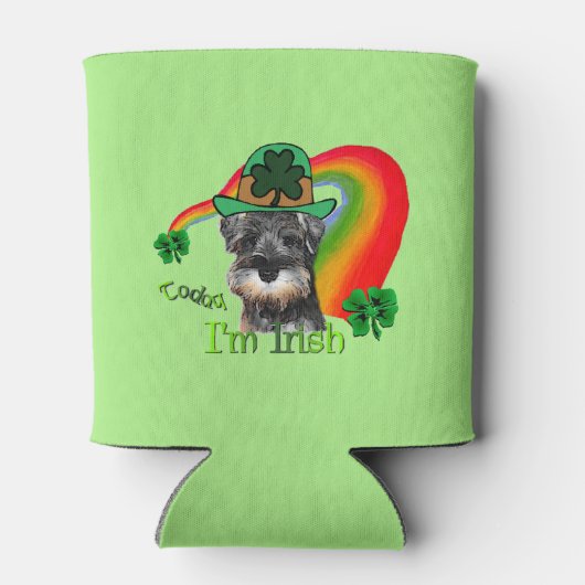 Miniature Schnauzer St Patricks Blikjeskoeler (Achterkant)