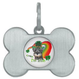 Miniature Schnauzer St Patricks Huisdieren Naamplaatje