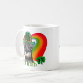 Miniature Schnauzer St Patricks Koffiemok (Voorkant links)