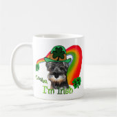 Miniature Schnauzer St Patricks Koffiemok (Links)