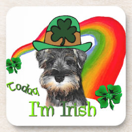 Miniature Schnauzer St Patricks Onderzetter
