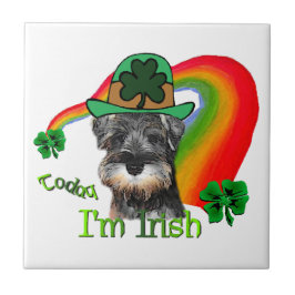 Miniature Schnauzer St Patricks Tegeltje