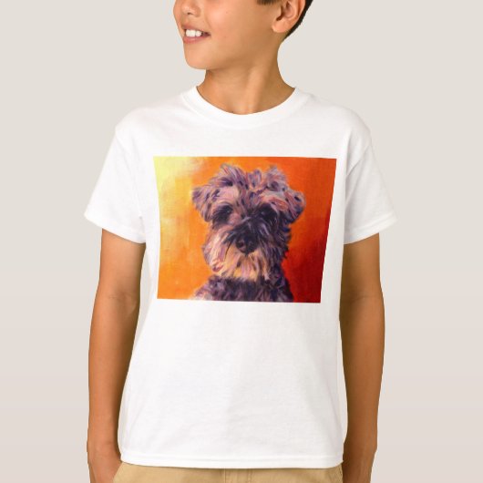 Miniature Schnauzer T-shirt (Voorkant)