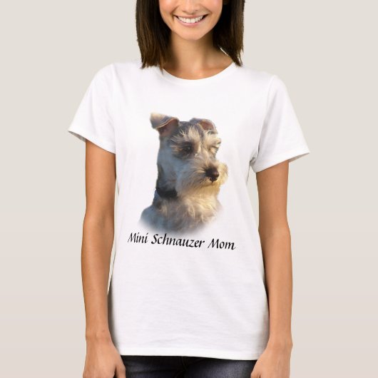 Miniature Schnauzer T-Shirt (Voorkant)