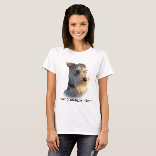 Miniature Schnauzer T-Shirt (Voorkant volledig)