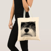 Miniature Schnauzer Tote Bag (Voorkant (product))