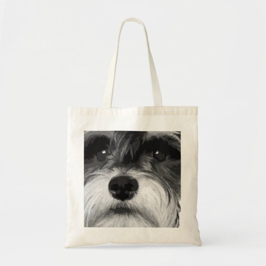 Miniature Schnauzer Tote Bag (Voorkant)