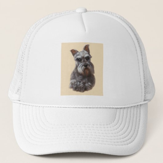 Miniature Schnauzer Trucker Pet (Voorkant)