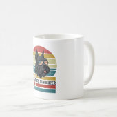 Miniature Schnauzer Vader Vintage Patriottisch T-s Koffiemok (Voorkant rechts)