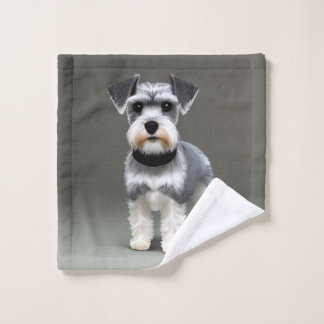 Miniature Schnauzer Washandje