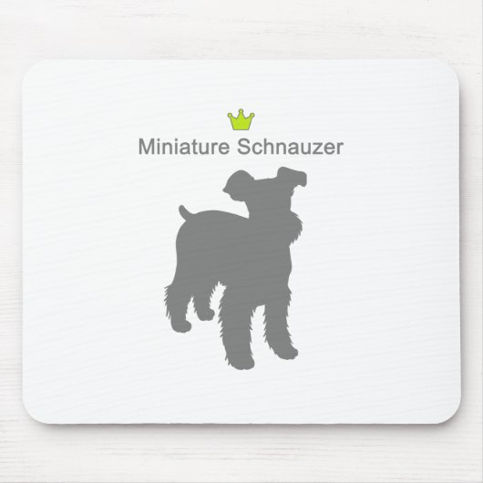 Miniature Schnauzerg5 Muismat (Voorkant)