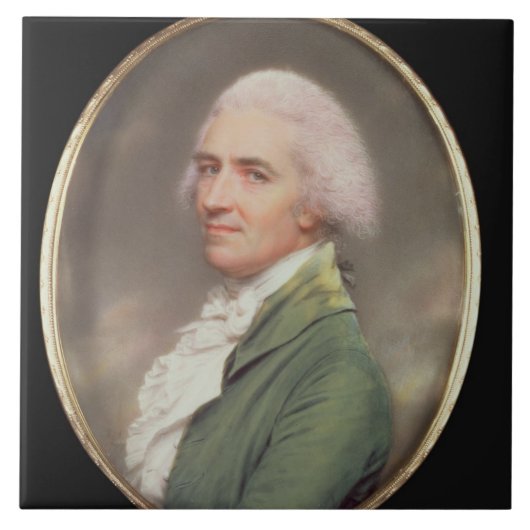 Miniature Self Portrait Tegeltje (Voorkant)