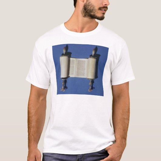Miniature Torah Scroll, 1765 T-shirt (Voorkant)