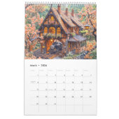 Miniature Trains 2026 Calendar – Seasonal Scenes i Kalender (Mar 2026)