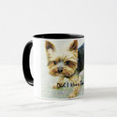 Miniature Yorkshire Terrier Mok (Voorkant links)