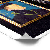 Miniaturen van Hilliard's vader en moeder, zelf Poster (Hoek)