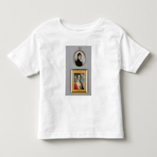 Miniaturen van jonge officieren van de 38e Madras  Kinder Shirts