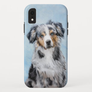 Miniatuur American Shepherd Painting - Dog Art Case-Mate iPhone Case