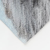 Miniatuur American Shepherd Painting - Dog Art Fleece Deken (Hoek)