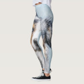 Miniatuur American Shepherd Painting - Dog Art Leggings (Links)